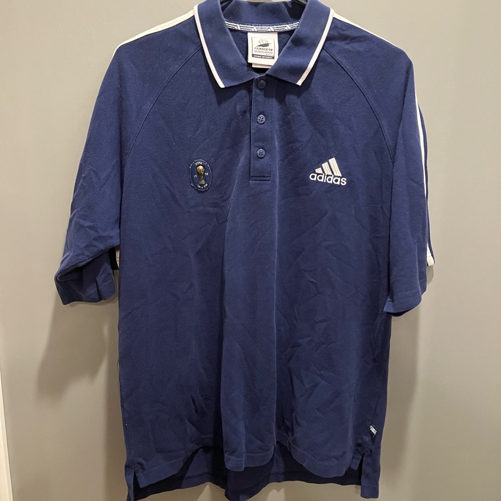 Adidas France 98 Coupe Du Monde Polo